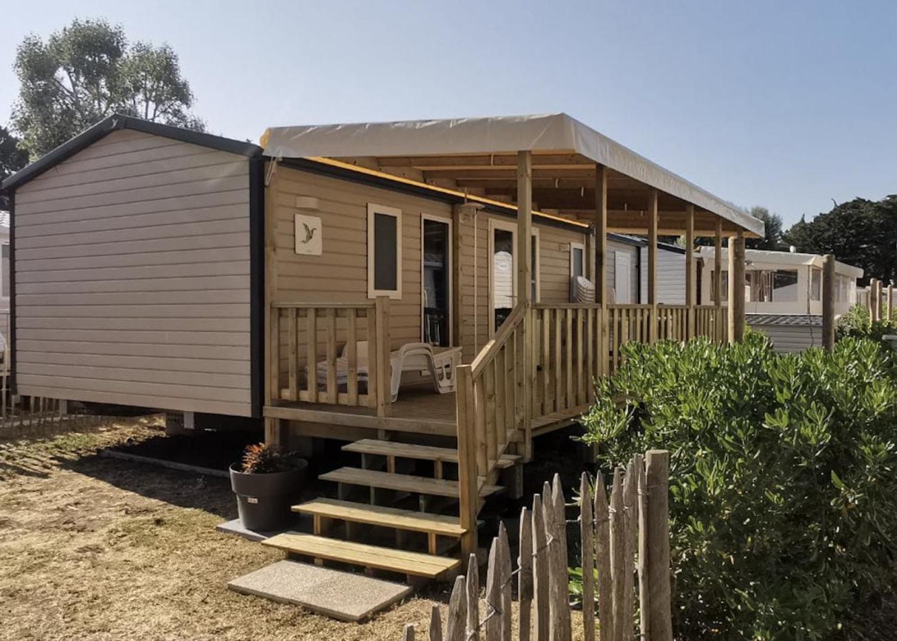 Mobilhomes Quiberon Camping Conguel - Bord De Mer Exterior foto