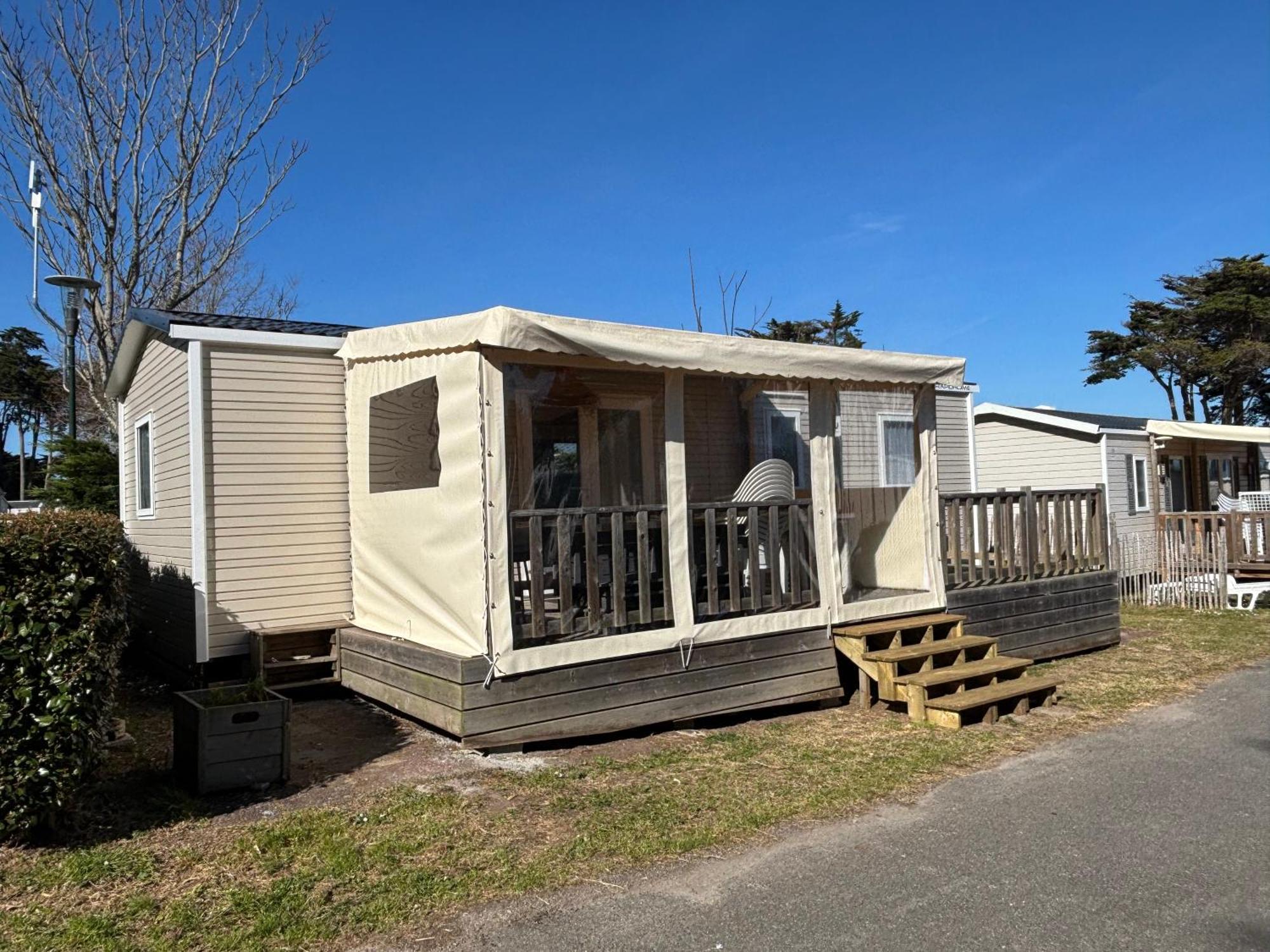 Mobilhomes Quiberon Camping Conguel - Bord De Mer Exterior foto