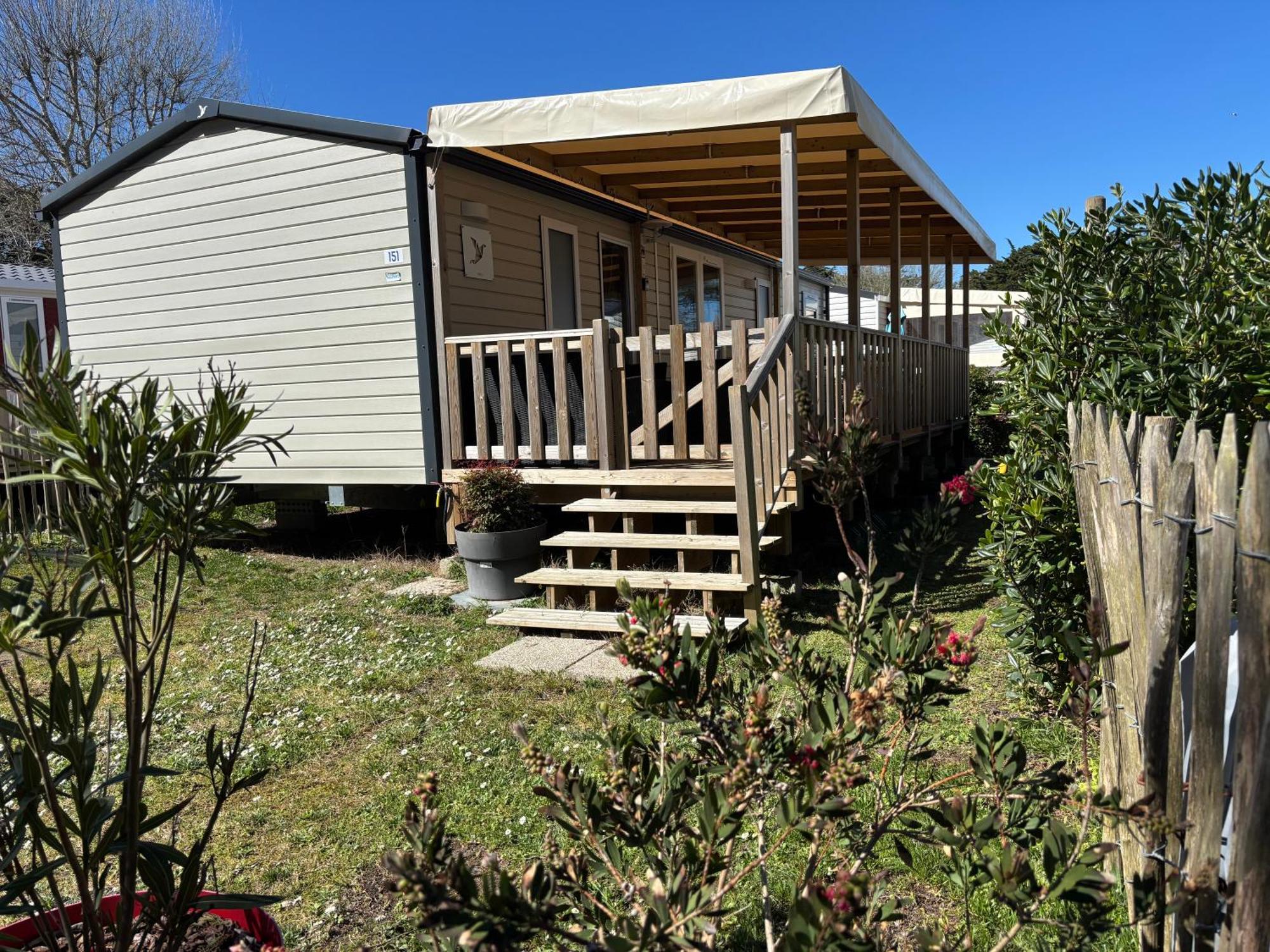Mobilhomes Quiberon Camping Conguel - Bord De Mer Exterior foto